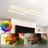 ZMH LED Deckenleuchte Wohnzimmer Deckenlampe 80CM Produktbild-Vorschau 5