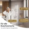 AQUANOBLE Duschsystem aus Messing mit Thermostat, 4 Produktbild-Vorschau 4