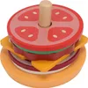 Jeu de cuisine fast-food en bois composite, formes Voir les images du produit 4