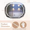 LED Badspiegel mit dimmbare Beleuchtung, Beschlagfrei & Produktbild-Vorschau 7