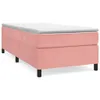 vidaXL Boxspringbett Rosa 90x190 cm Samt -  Betten & Produktbild-Vorschau 12