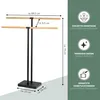 eluno Stand-Handtuchhalter freistehend, 2 Stangen, Produktbild-Vorschau 7