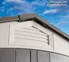 Plastová bouda LIFETIME Starlet 206 x 140 cm antracitová Náhled obrázku produktu 18