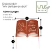 UNUS® Grabstecker Buch "Wir denken an dich" Produktbild-Vorschau 4