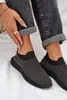 Damen Slip-On Sportschuhe Mit Dekoration D&A TW121 Schwarz Produktbild-Vorschau 7