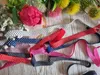 5m Elastisches Schrägband Mit Punkte 16mm breit - Pink   Produktbild-Vorschau 2