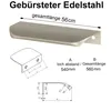 Poignée de meuble en aluminium Poignée de porte Poignée de Voir les images du produit 2