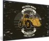 MuchoWow® MuchoWow® Gerahmtes Poster Bulldozer - Vintage - Produktbild-Vorschau 1
