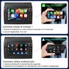 Autoradio DAB+ 2+64 Go, compatible Carplay, écran 7 pouces, Voir les images du produit 6