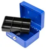 Geldkassette mit Münzeinsatz von HMF mit 15 cm Breite in Blau Voir les images du produit