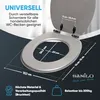 SANILO® WC-Sitz mit Absenkautomatik Glitzer Silber, Produktbild-Vorschau 4