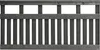 Vorgartenzaun Konsta Elda 180 x 90 cm anthrazit Produktbild-Vorschau 1