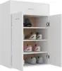 vidaXL Scarpiera bianca 60×35×84 cm Materiale a base di Anteprima dell’immagine prodotto 5