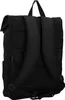 The back view of a black rucksack is shown against a white background. Náhľad obrázku produktu