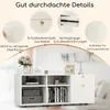 GOPLUS Kommode mit 2 Schubladen, Aufbewahrungsschrank mit 4 Produktbild-Vorschau 4