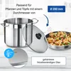 Glasdeckel 28cmØ Pfannendeckel Kochtopfdeckel universal mit Produktbild-Vorschau 3