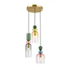 MANSO PND-37462-3A-MC-GD Lampada a sospensione Italux Anteprima dell’immagine prodotto 1
