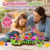 104-teiliges Blumen Steckspiel für Kinder ab 3 Jahren – Produktbild-Vorschau 6