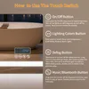 WISFOR LED Bluetooth badkamerspiegel met verlichting, 120 x Productafbeelding-voorbeeld 5