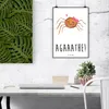 Mr. & Mrs. Panda Posterdruck Spinne Agathe Freude DIN A3 - Produktbild-Vorschau 2