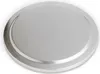 A silver, circular lid is shown from a slightly elevated angle against a white background. Produktbild-Vorschau