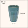 OTIX Cappuccino Mokken 330 ml Kaffeebecher Latte Macchiato Produktbild-Vorschau 4