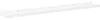 A single white shelf mounted on a white background. Voir les images du produit