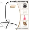 COSTWAY Hängesesselgestell, Hängesessel Gestell mit Haken, Produktbild-Vorschau 3