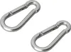 Moschettone in acciaio inox 6x60mm 2 pezzi in blister Anteprima dell’immagine prodotto 6