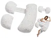 Almohada de embarazo VEVOR, con funda extraíble y lavable Vista previa de la imagen del producto 1