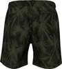 Urban Classics - PATTERN Plavecké šortky palmové / olivové Náhľad obrázku produktu 14