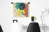 MuchoWow® Wandteppich Wandbehang Sommer - Formen - Farben - Produktbild-Vorschau 3