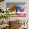 Leinwand Bilder 80x60 cm - Lebensbaum - Natur, Bilder, Produktbild-Vorschau 2