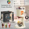 Zimilo Mini Eismaschine 1L, Automatisch, DIY Softeis & Produktbild-Vorschau 2
