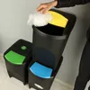 Afvalbakset - 3 stuks. Afvalscheidingssysteem - Set van 3 Productafbeelding-voorbeeld 6