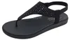 Skechers Meditation Luxe  Sandalen Plat - Zwart - Maat 37 Produktbild-Vorschau 10