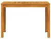 vidaXL Tavolo da pranzo da giardino 110x55x75 cm in legno Anteprima dell’immagine prodotto 4
