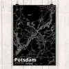 Mr. & Mrs. Panda Bild Potsdam DIN A3 - Geschenk, wanddeko, Produktbild-Vorschau 2
