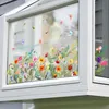 Fensteraufkleber Blumen Iris Frühling Anti-Kollision Produktbild-Vorschau 2