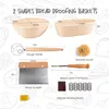 Bread Proofing Baskets Set of 2, 10 inch Oval & 8.5 inch Produktbild-Vorschau 2