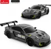 Collage of two remote-controlled Porsche cars, one above the other. Podgląd zdjęcia produktu