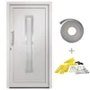 vidaXL Drzwi wejściowe białe 98x208 cm Podgląd zdjęcia produktu 1
