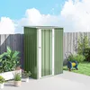 Outsunny Gartenhaus Metallgerätehaus mit Tür für den Produktbild-Vorschau 9