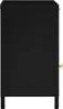 vidaXL Nachttische 2 Stk. Schwarz 40x30x54,5 cm Stahl und Produktbild-Vorschau 5