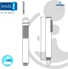 Technical drawing and product shot of a shower head. Produktbild-Vorschau