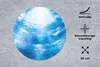 MuchoWow® Mauspad Mousepad Aquarell - Wasser - Sonne 30x30 Produktbild-Vorschau 2