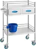 Chariot de laboratoire VEVOR, chariot à roulettes 2 couches Voir les images du produit 2