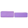 Merco Yoga blok, paars, hoogte/breedte 10 cm Productafbeelding-voorbeeld 3