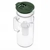 Carafe filtrante Wessper Glas verte 2 L avec indicateur de Voir les images du produit 4