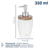 Kela Zeepdispenser Natura, keramiek, wit, bamboe, 17,5 cm Productafbeelding-voorbeeld 7